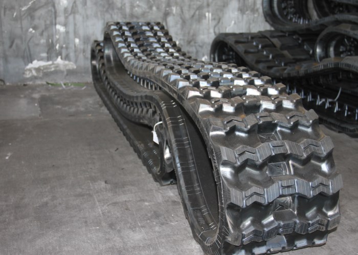 ZZS450x86x56 Zigzag Pattern Skid Steer Loader Размер регулируемого резинового трека