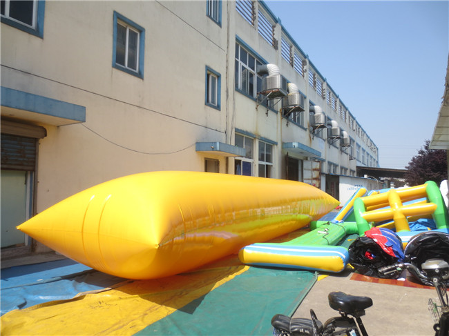 Inflatable Water Park Exciting Water Play Equipment for Inflatable Water Games Ejection Bag on Sale