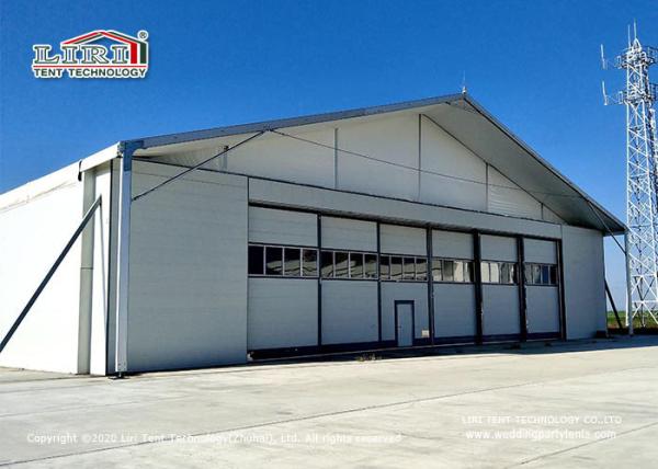 Waterproof  Q235 Drone Hangar Tent Soft PVC Fabric Wall