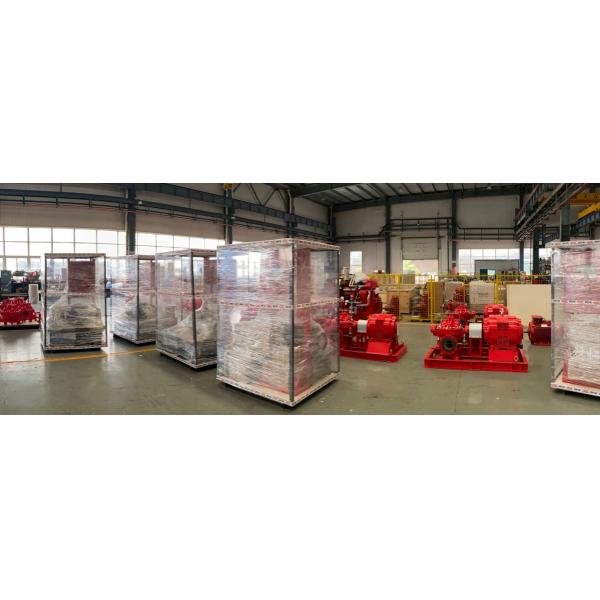 Всасывания конца NFPA20 750USGPM 93PSI насос горизонтального центробежный