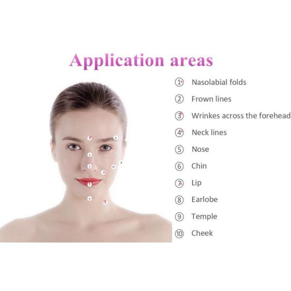 A cruz do Ha ligou do pé profundo do peito do corpo do enchimento de Rejeunesse o enchimento ácido hialurónico do nariz