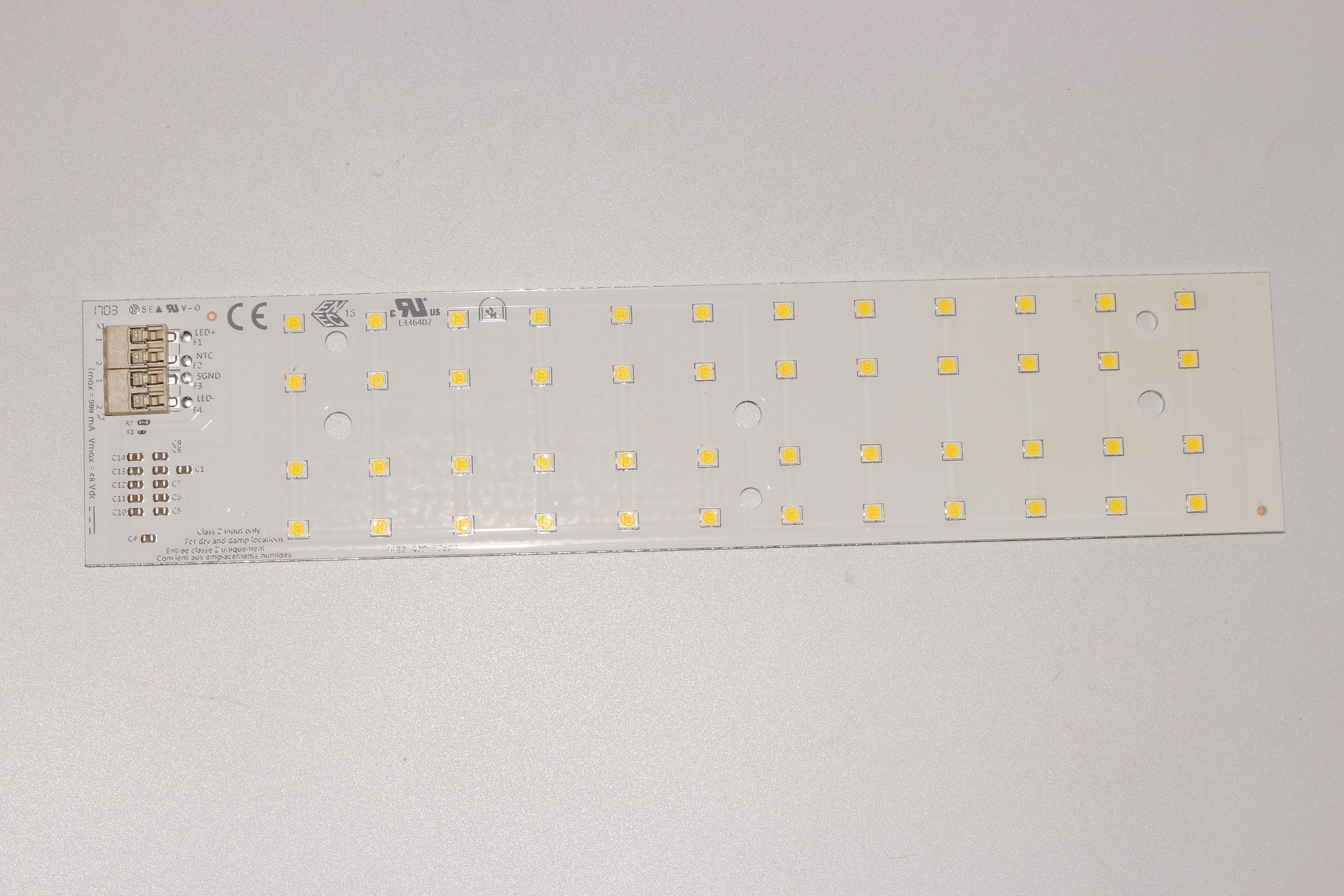 Модуль СИД PCB SMD 3030 4X12 35W для на открытом воздухе ламп уличного света