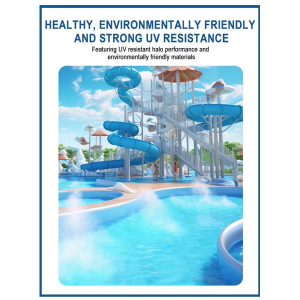 Water Resistant Water Based Pool Paint 3 Hours Drying Moisture Resistant Paint