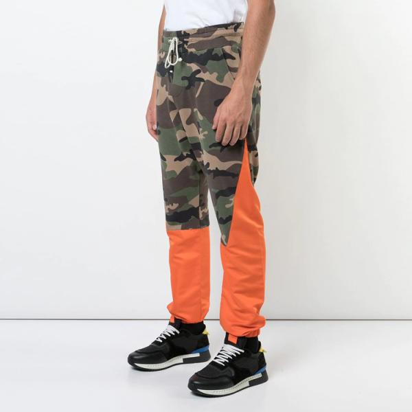 Customized Men Camo Sweatpants S - 3XL Size Drawstring OEM ODM Service
