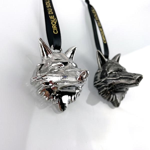 Polished Silver Finish Sturdy Ribbon Hanging Mechanism Cirque du Soleil