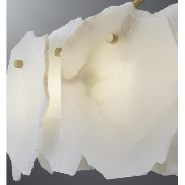 доломита потолочных освещений спальни 240V 60Hz лампа роскошного привесного естественного привесная