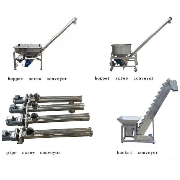 Customized Voltage Auxiliary Brewing Equipments / SS304 Flexible Screw Feeder