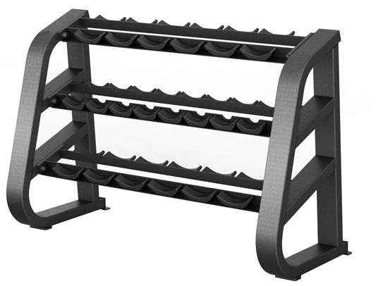 High Quality Home Gym Fitness Equipment Dumbbell Storage Rack