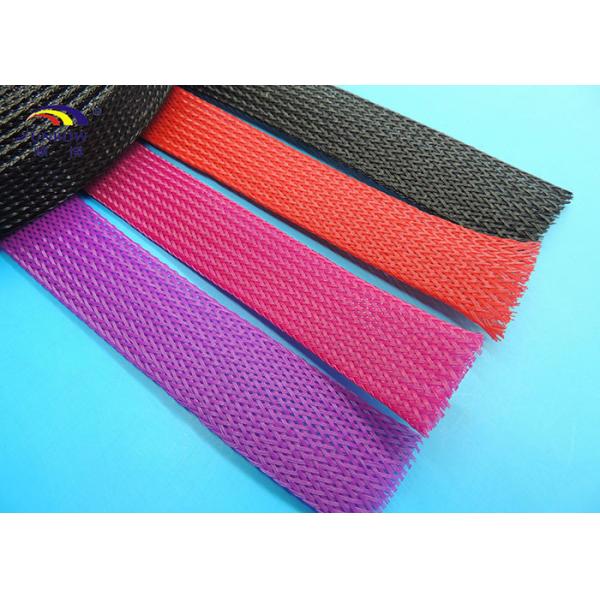 Monofilament cable protection expandable braided sleeves / pet expandable cable sleeving