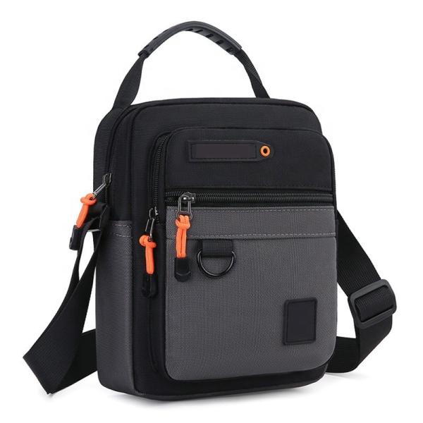 Custom Color Logo Cycling Messenger Bag Men's Shoulder Sling Bag