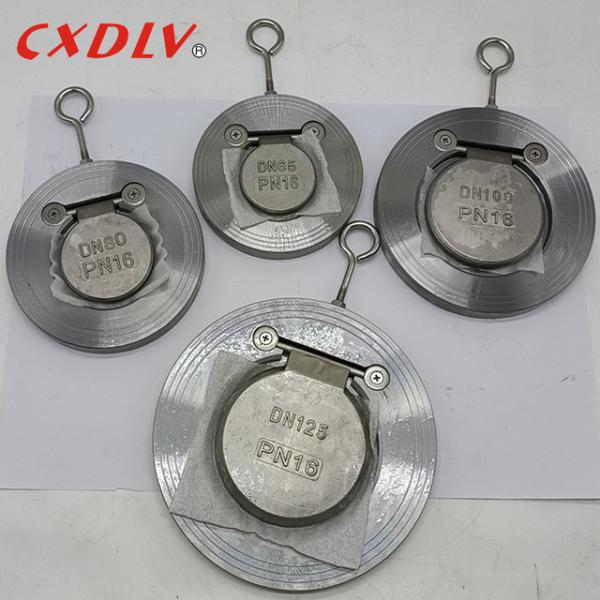 PN16 Carbon Steel Swing Check Valve Wafer Pattern