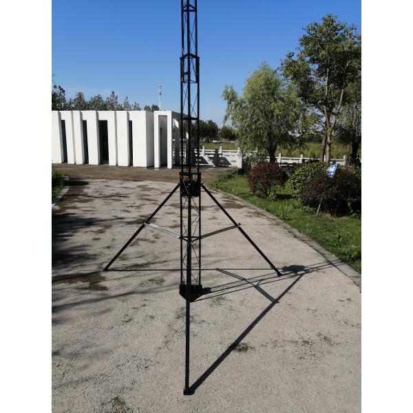 моторизовать или ручная лебедка 9M Guyed телескопичный вверх по башням решетки стальным
