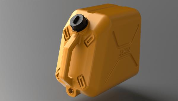 Outdoor diesel barrel
