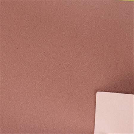 Designer PU Flocking Leather Softness Artificial Chamois Genuine Leather