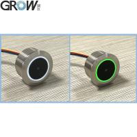 GROW GM861 UART/USB Interface 1D/2D Code à barres Module de scanner de code à barres QR avec boîtier en acier inoxydable LED blanc vert