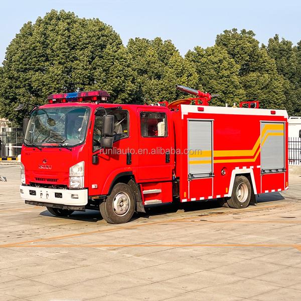 Factory ISUZU 5 Ton Foam Fire Rescue Fighting Fire Truck