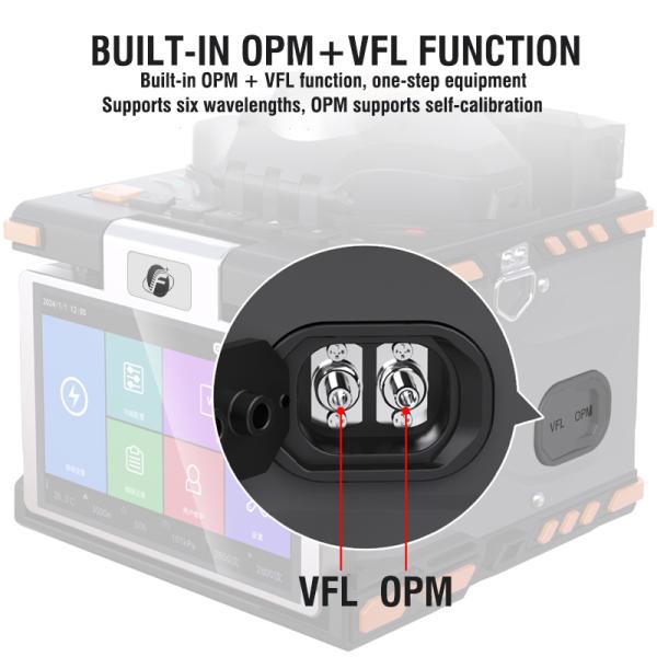 FTTH оптоволоконная сварочная сплицевая машина 6 Моторы оптоволоконный сплицевый сплисер