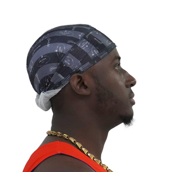 Custom Logo Silk Polyester Soft Design Durag