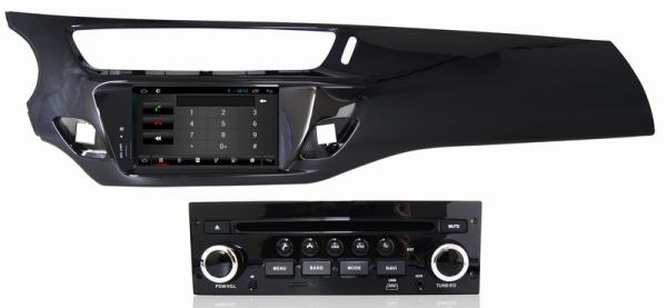 Ouchuangbo car stereo multi for Citroen C3 2013 with BT GPS USB steering wheel control. android 6.0 system