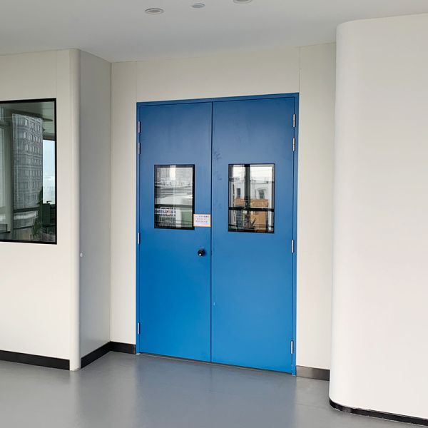 Hospital Steel Operating Room Door Anti Bacteria Coated