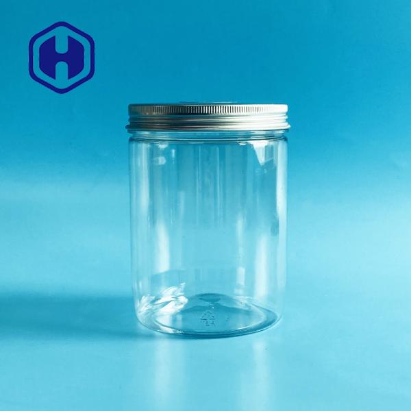 Опарникы соленья конфеты шоколада 17oz 500ml пластиковые упаковывая с крышками винта верхними алюминиевыми