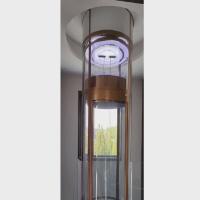 YIMEISITE Circuito de elevadores de vidro transparente para edifícios residenciais