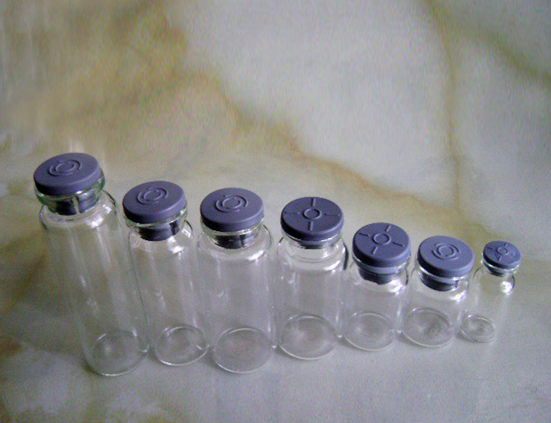 Clear Brown 10ml Glass Vials With Caps And Stoppers For The Steroides Inejction Oil