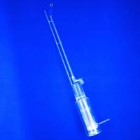 Tubo de vidro bonde de silicone da isolação, tubo de alta temperatura de quartzo
