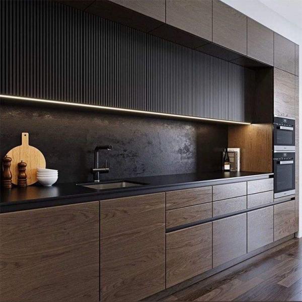 PVC Countertop Kitchen Modern Cabinets Furniture Accessories