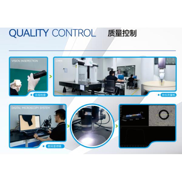 High Purity Alumina Ceramic Ring Collar Edge Ring / Focus Ring / Chamber Insert Moer Ring