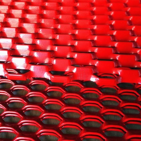 9 Gauge Aluminum Facade Expanded Wire Mesh Panels For Wall Coverings
