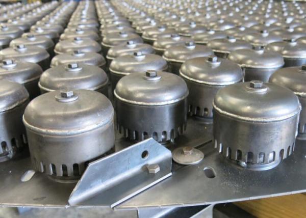 Large Operaion Flexibility Bubble Cap Tray Column , Durable Bubble Cap Distillation Column