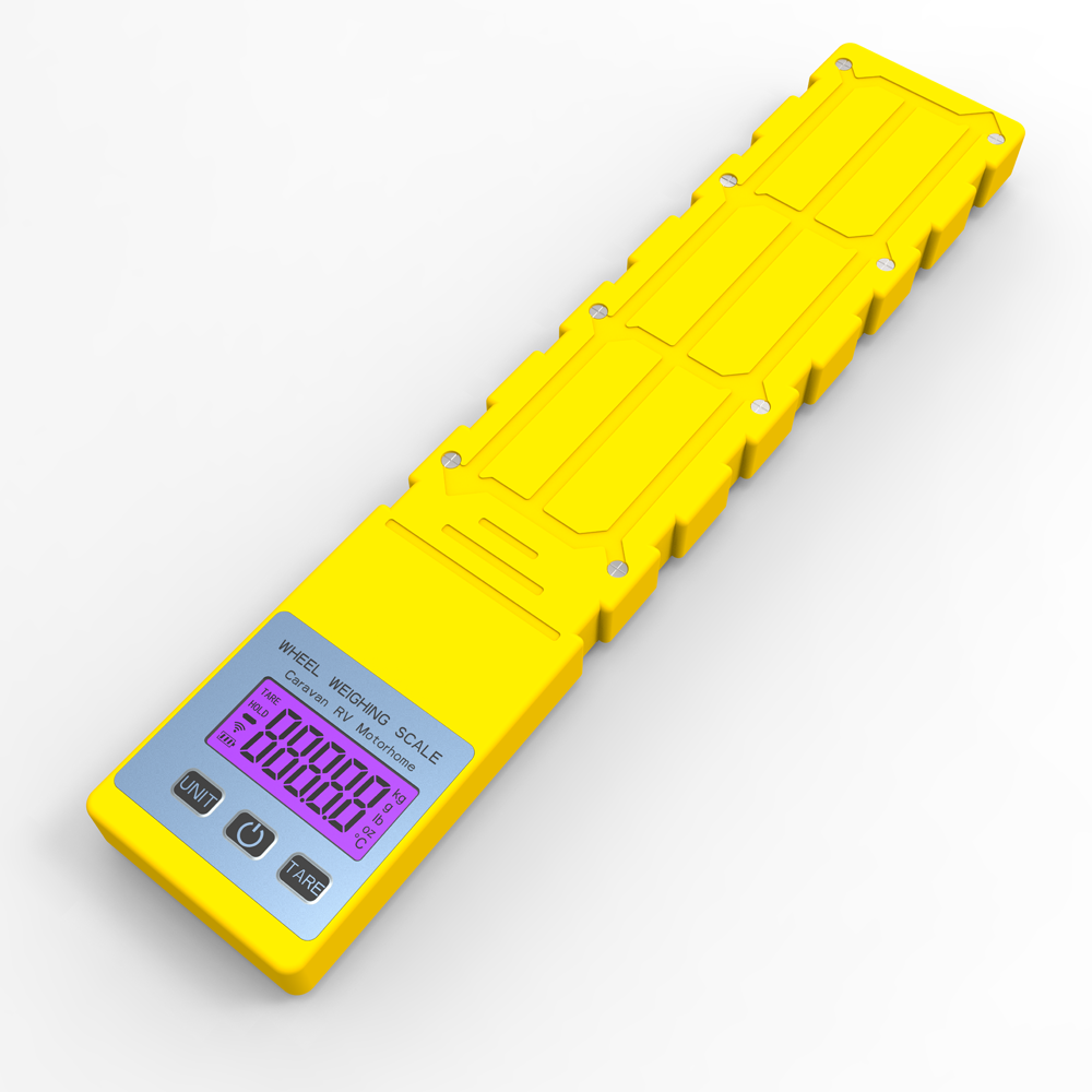 Caravan Weight Control Yellow 1000KG 4WD Camper Motorhome Scale Load RV Scale 1500 kg Motorhome Vehicle Scale