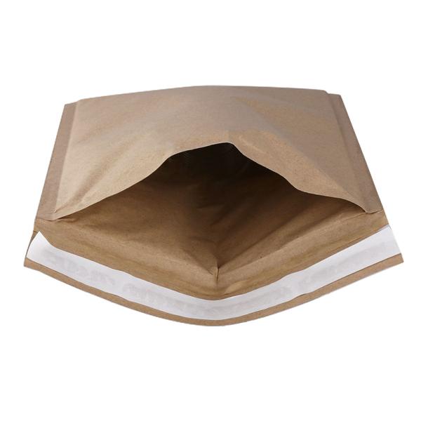 International Standard Biodegradable Custom Clothing Packaging Honeycomb Padded Mailer Bag Kraft Paper Mailing Envelope