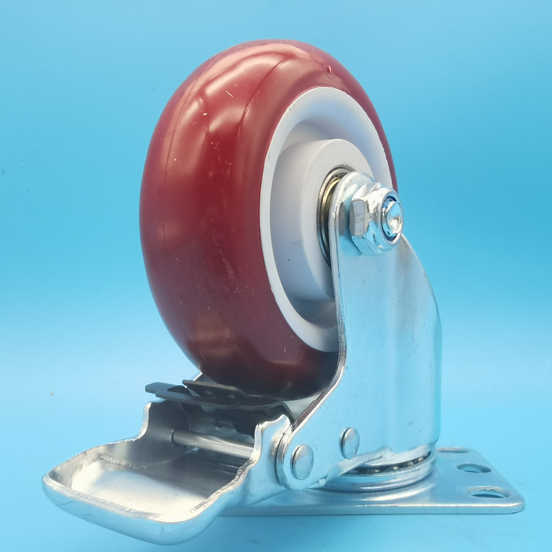 Light Industrial Pp Trolley Wheels Medium Duty Casters 5 