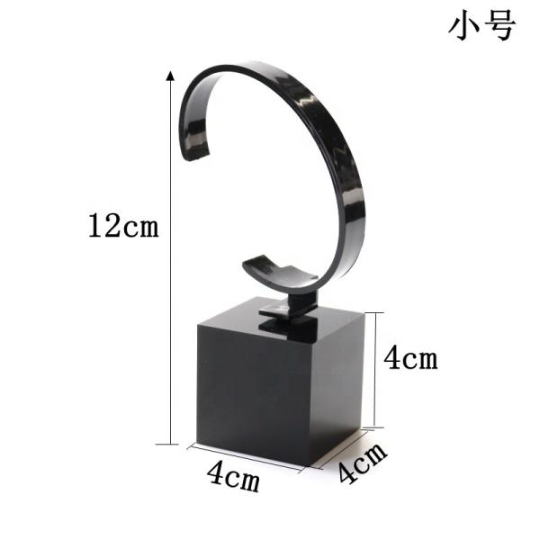 POS Luxury Acrylic Holder Counter Watch Display Stand Wristband Watches Showcase Tray