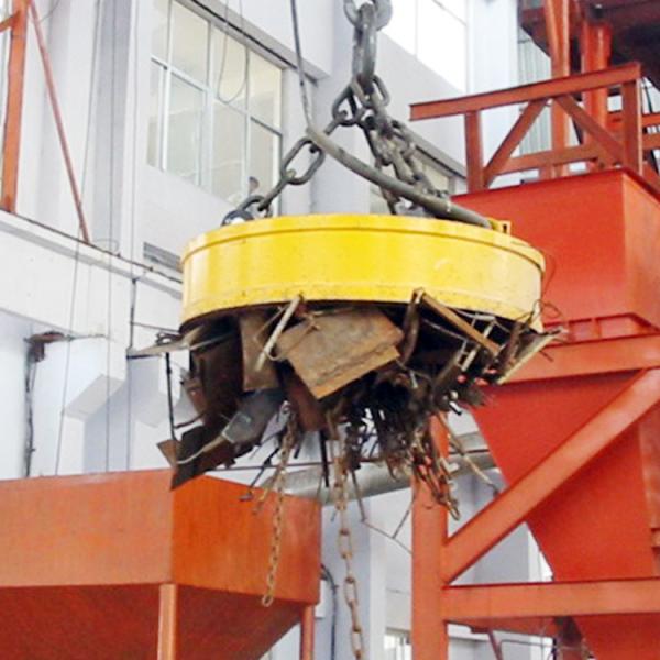 5 Ton 10 Ton Industrial Crane Electric Lifting Magnet For Steel Scraps And Billet