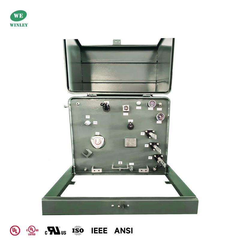 167kVA Single Phase 304L Stainless Steel Pad Mounted Transformer for 12.47kV Distribution