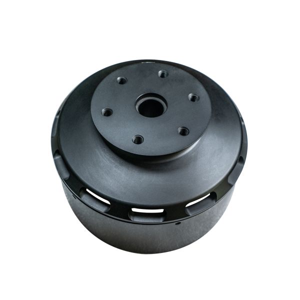 Drilling CNC Custom Parts Black Anodized Aluminum Metal Mechanical Parts for Equipment