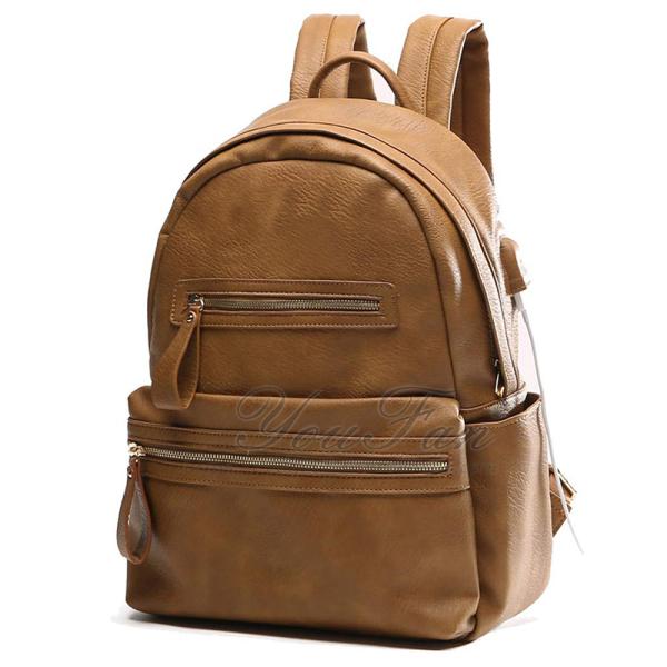 Leather Diaper Bag Backpack vintage diaper bag