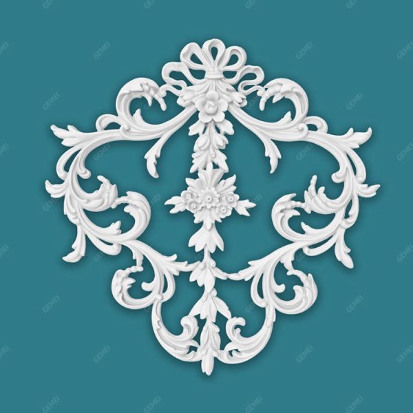 GH-80130 High Quality Country Living Room Polyurethane Wall Moulding Panels