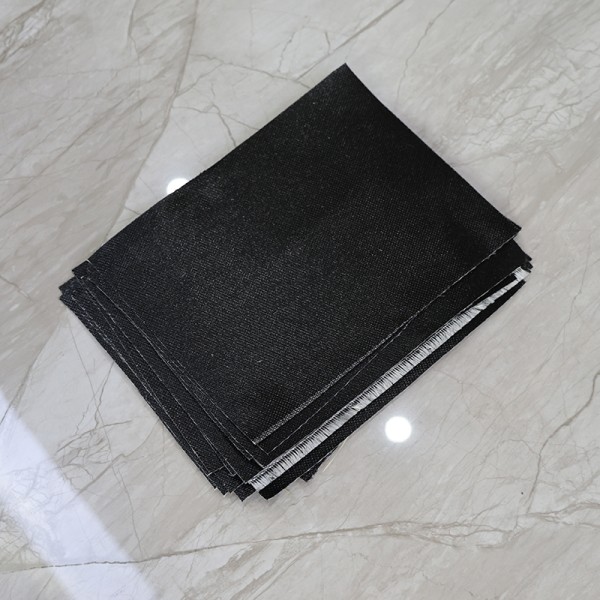 Textured Fireproof Heat Insulation Fiberglass Cloth With SS Wire Reinforcement