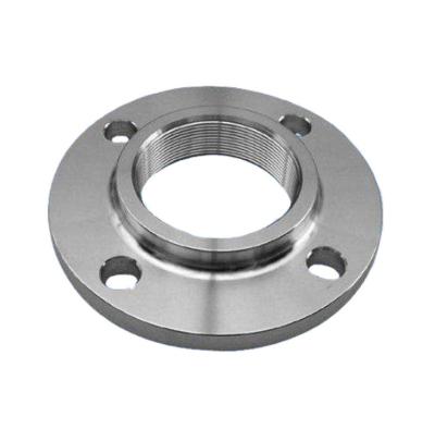 Zinc Plated 316 Forged Stainless Steel Flanges / Threaded Slip On Flange