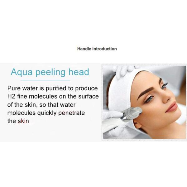 H2O2 Hydra Dermabrasion Machine , Oxygen Jet Peeling Hydrafacial Device