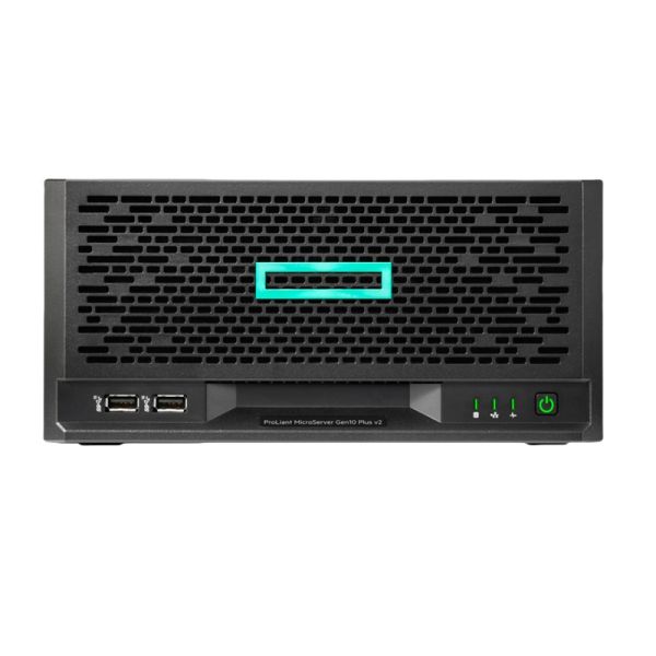 Hot Sale HPE Gen10 Plus V2 Micro Server Intel Pentium G6405 16GB 4x4TB HDD 180W Small Business Server