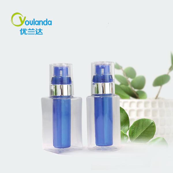 30ml 90ml Lotion Pump Bottle PETG Dual Chamber Plastic Lotion Bottle