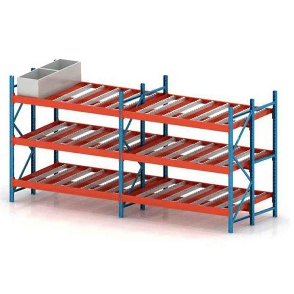 ODM Sliding Warehouse Racks Steel Q235B Storage Rack With Rollers