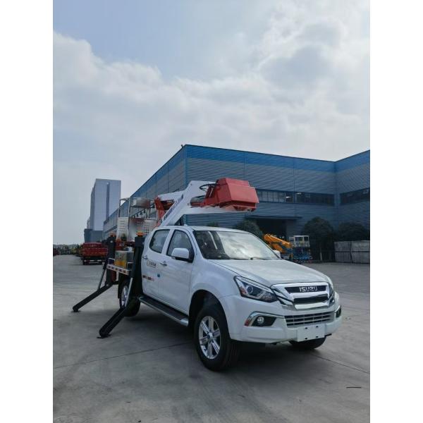ISUZU Bucket Hydraulic Lift Working Ladder Lifting Pickup Type Aerial Work Truck