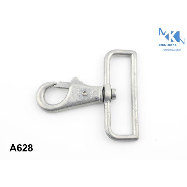 Zinc Alloy Swivel Snap Hooks / Nickle Metal Snap Clips Eco Friendly