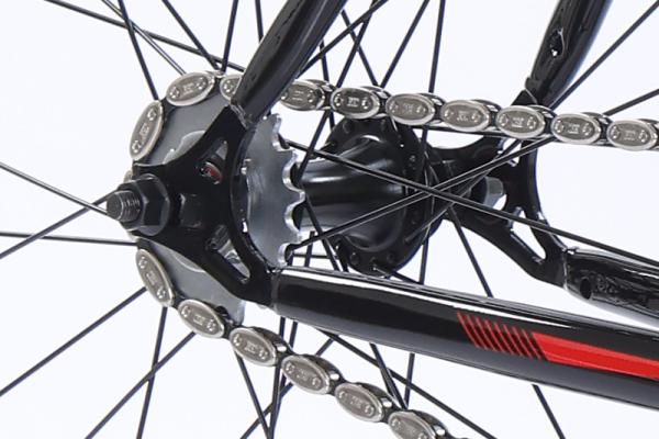 GOMID Fixed Gear Bike Custom Track Bicycle Bisiklet KENDA TIRE Single Speed Racing Bike Bicicletas Flip Flop Hub Gear Cycle